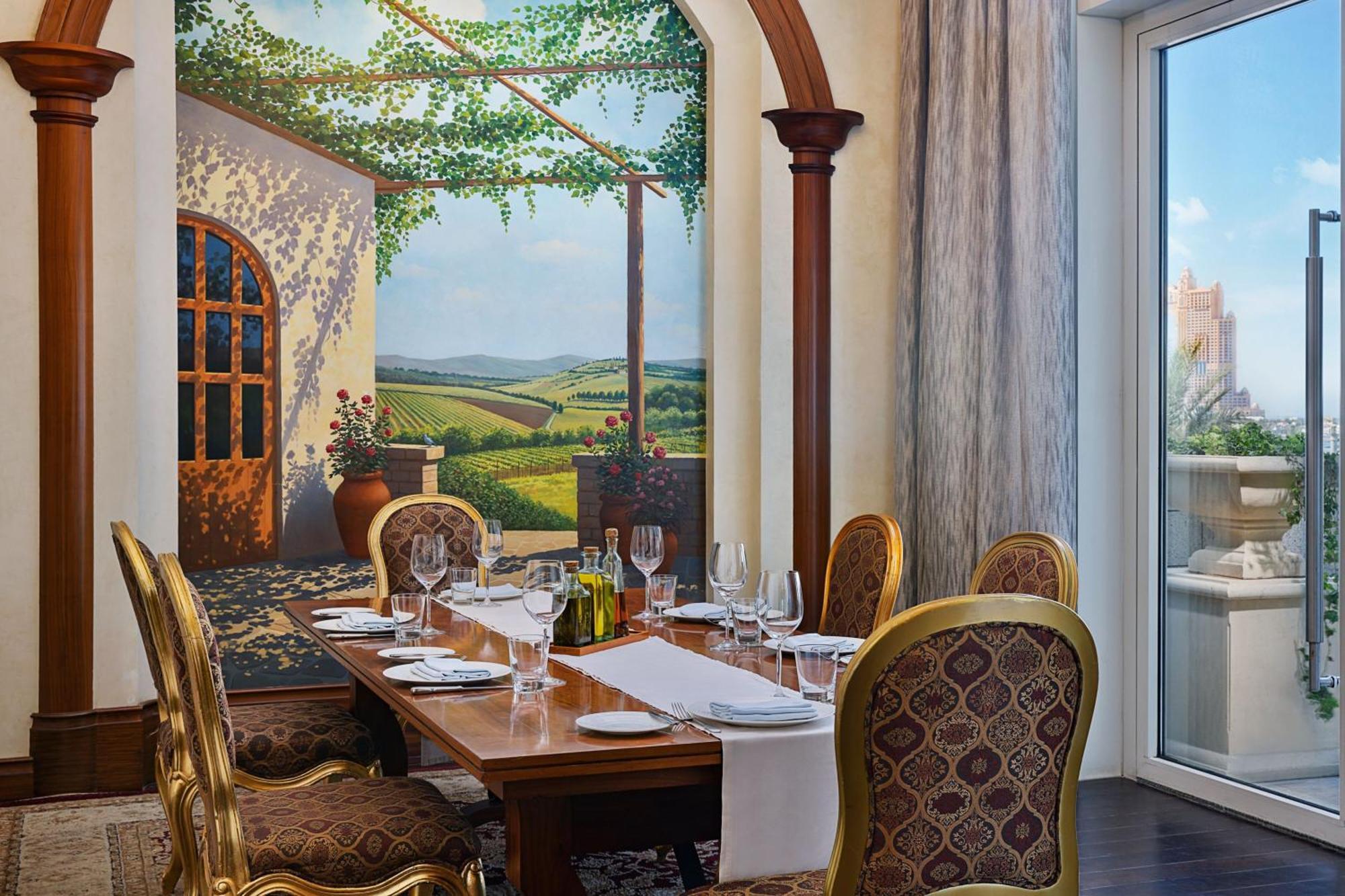The St. Regis Abu Dhabi Hotel Exterior photo Private dining room at the hotel