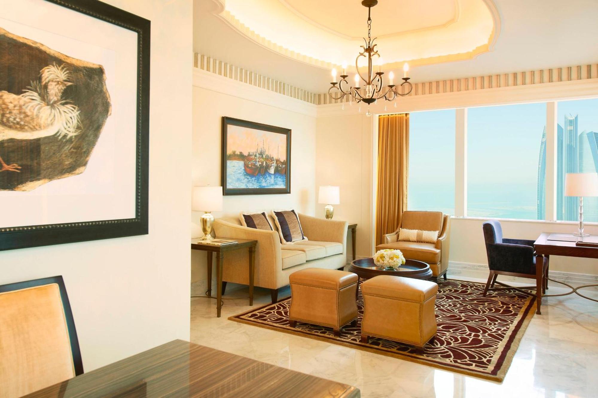 The St. Regis Abu Dhabi Hotel Exterior photo A living room at the Atlantis Resort
